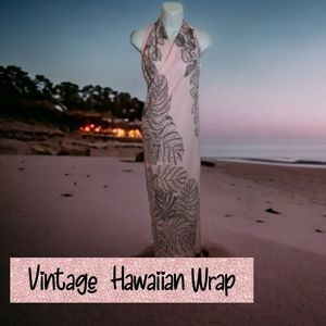 Hawaiian pink and black wrap